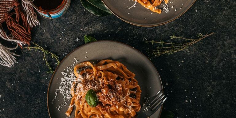 spaghetti bolognaise food fotografie op mijn talloor