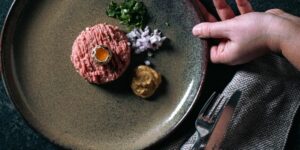 Steak Tartaar Food Fotografie Op Mijn Talloor
