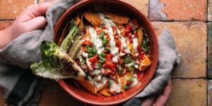 Italiaanse nachoschotel