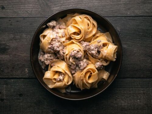 pappardelle alla norcina