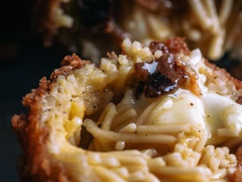 Kroket van carbonara