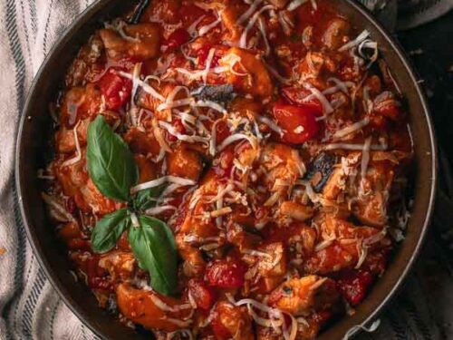 Pollo alla norma