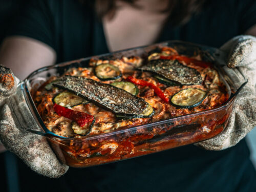 Groentenlasagne met gehakt