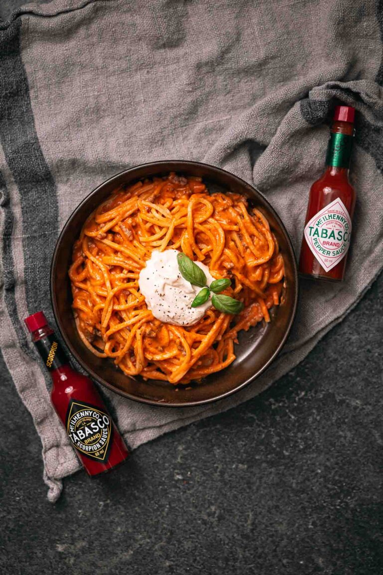 pasta met whipped spicy ricotta