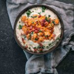 Italiaans geinspireerde puree bowl