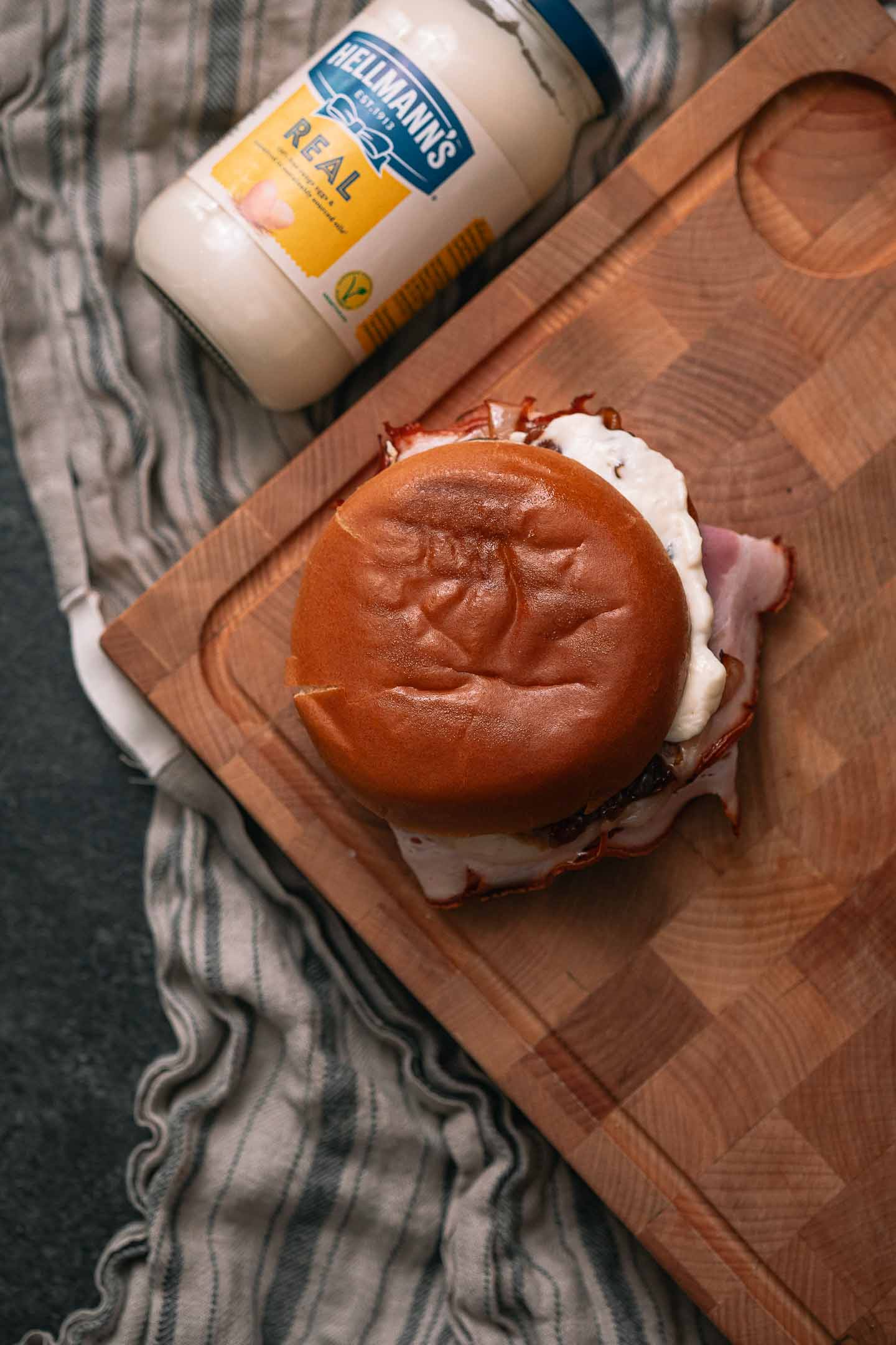 Porchetta burger