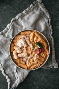 pasta met zalm en broccoli