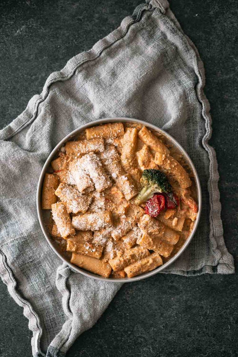 pasta met zalm en broccoli