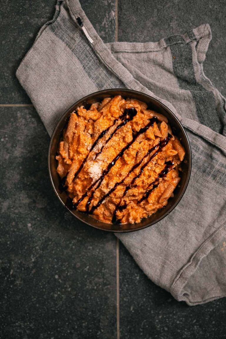 pasta met geroosterde groenten
