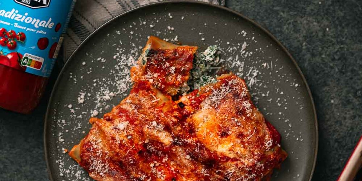 cannelloni ricotta spinazie