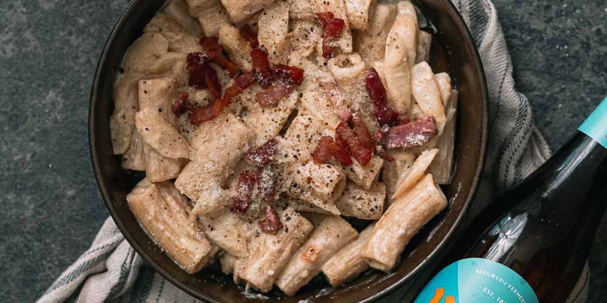 carbonara met asperges