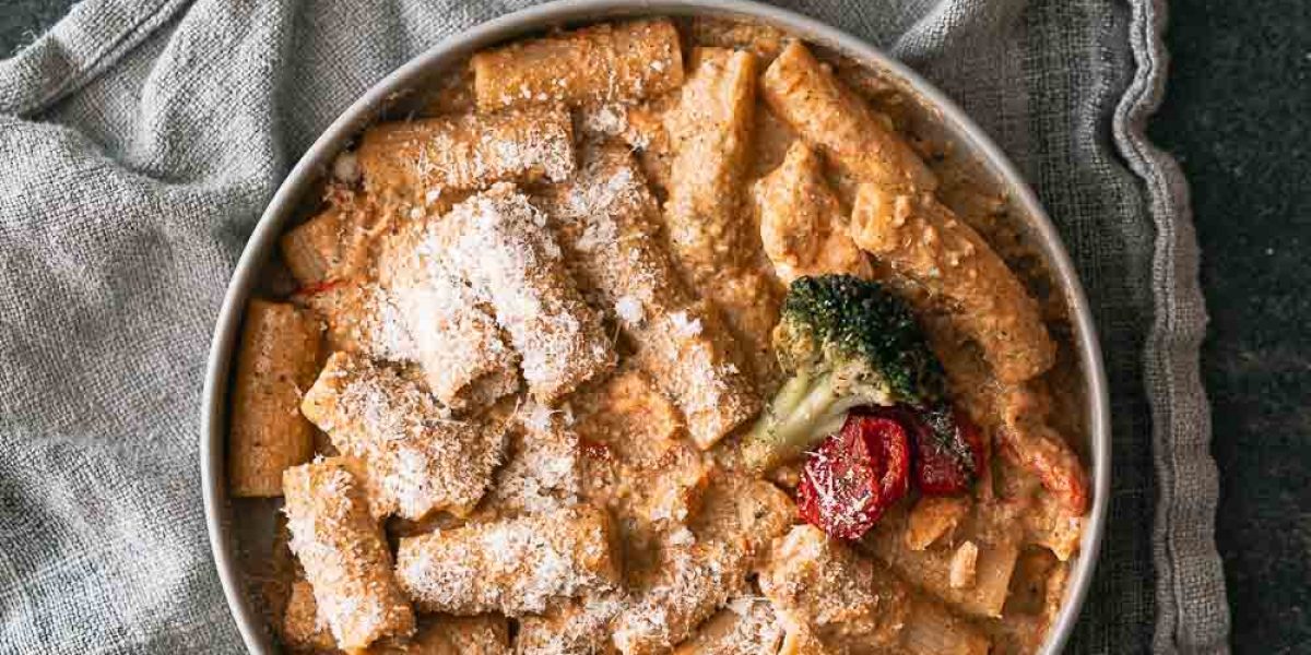 pasta met zalm en broccoli