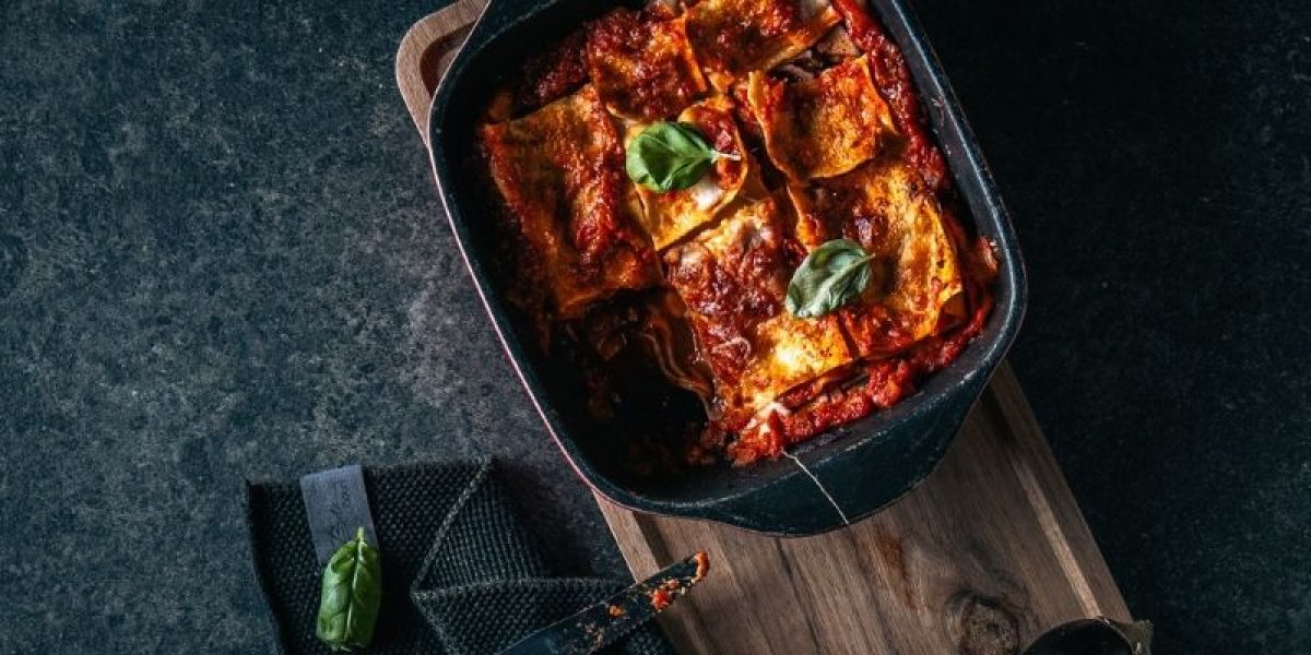 Lasagna parmigiana Food Fotografie Op Mijn Talloor