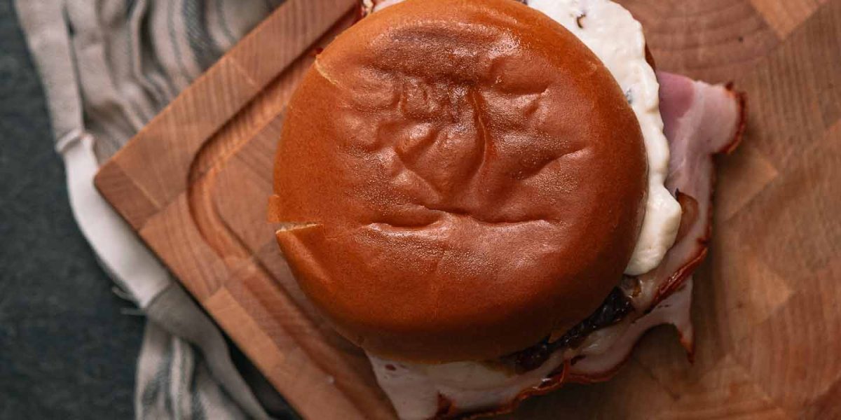 Porchetta burger